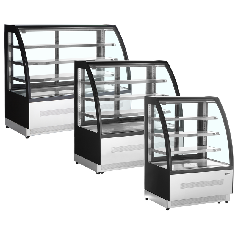 Kylm&auml;vitriini  musta